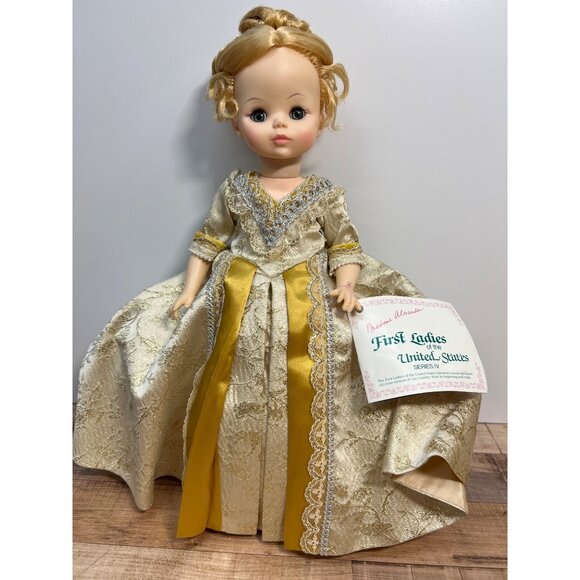 Madame Alexander First Lady Doll Series Mary McKee 14" Collectible - Picture 1 of 5